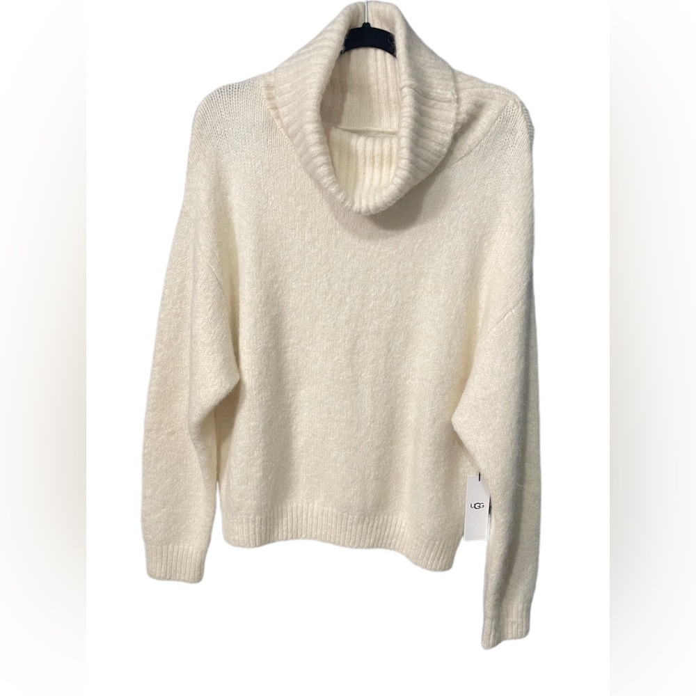 UGG Lylah Roll Neck Sweater - New Women |Color: Cream | Size: M - Picture 2 of 10